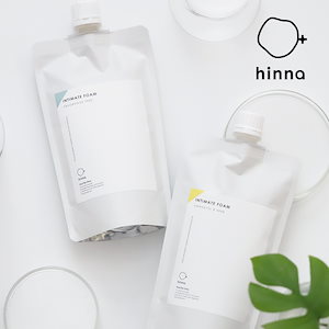 hinna ヒンナ インティメイトフォーム リフィル【詰替え用】( 無香料 / 甘夏&ハーブ ) 200ml デリケートゾーン ソープ ケア 保湿 乾燥 弱酸性 フェミニン エチケット ニオイ エシ