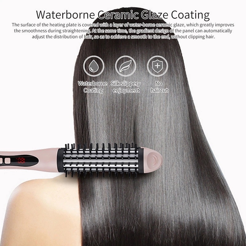多機能ストレートヘアアイロン ストレートヘアアイロン 2way セラミック ふわふわ ストレートヘア 携帯便利 旅行