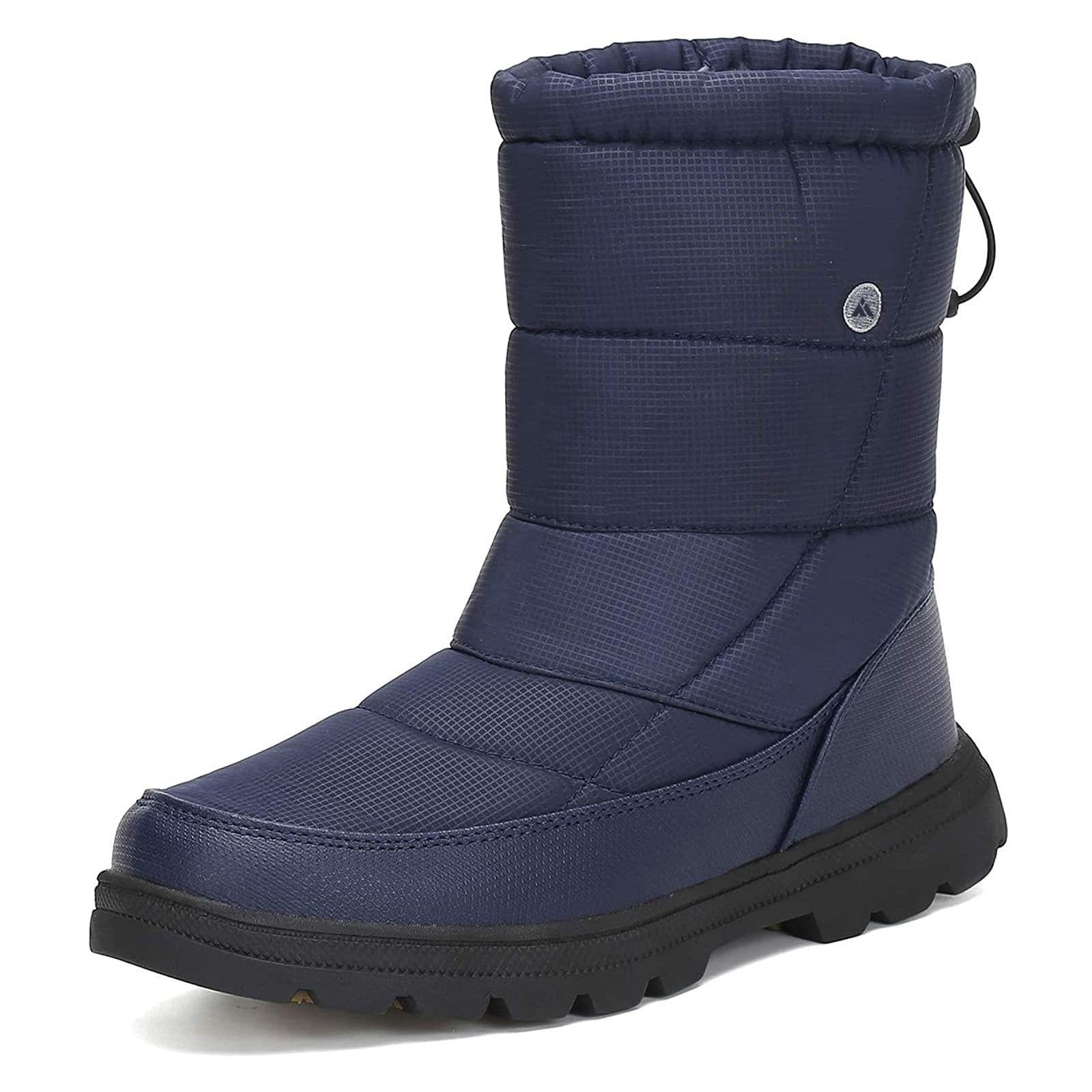 [Putu] スノーブーツ メンズ レディース スノーシューズ 撥水 超軽量 滑り止め 24.5