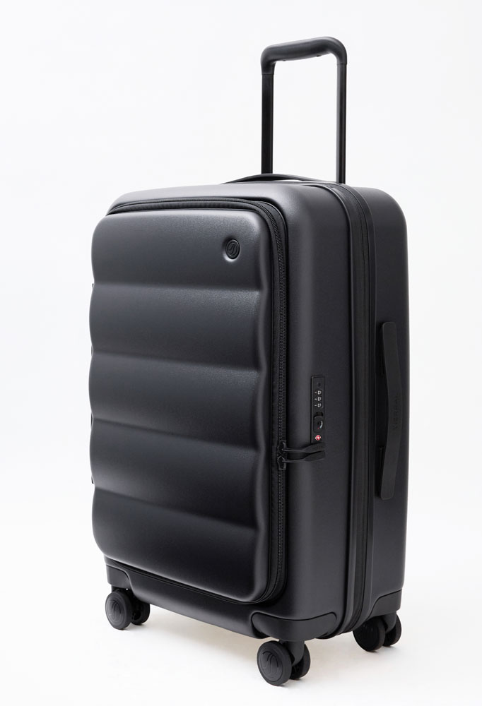 ティエラル TPFF*09004 スーツケース　（S+）　50/60L（Black） TPFF09004