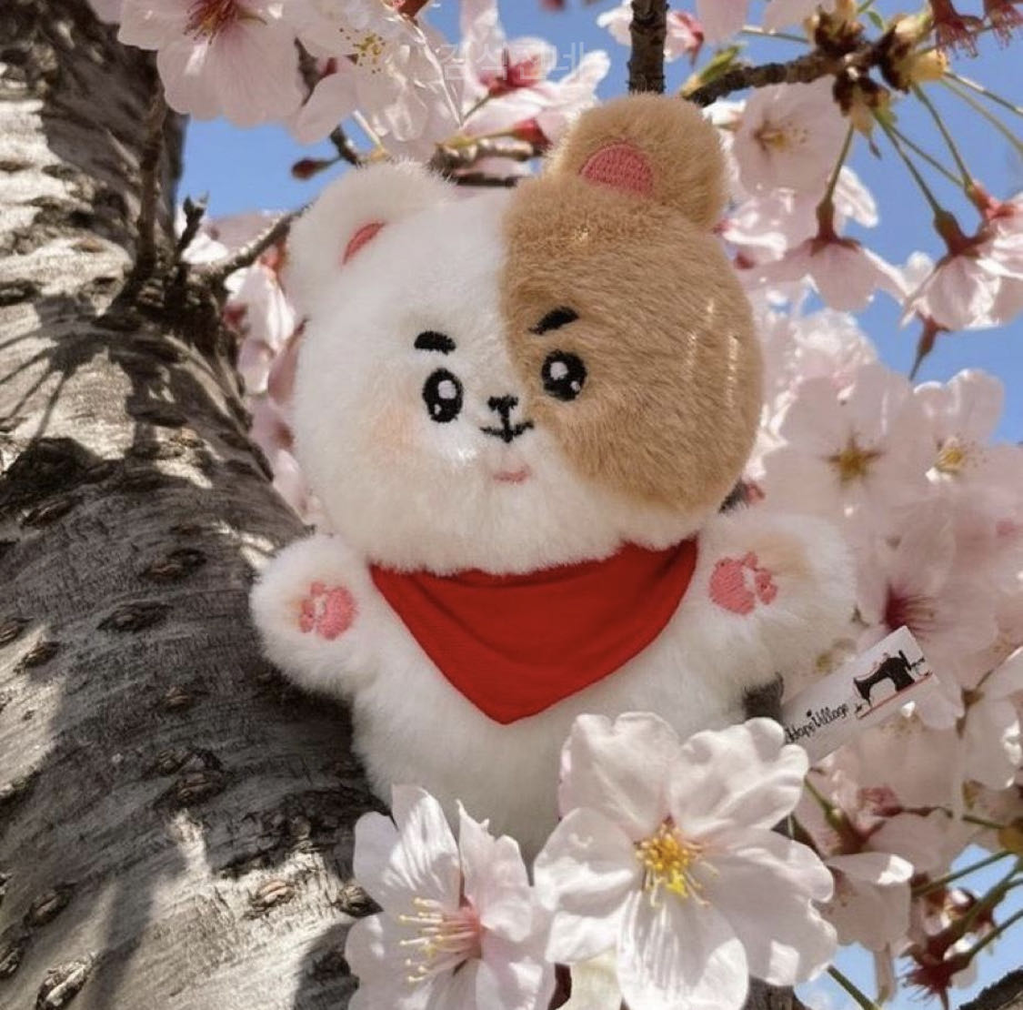 BTS ソクジン　マスター　ペンカフェ 　ぬいぐるみ １０ｃｍ ジン 햄찌니 ハムジニ　김석진 金碩珍