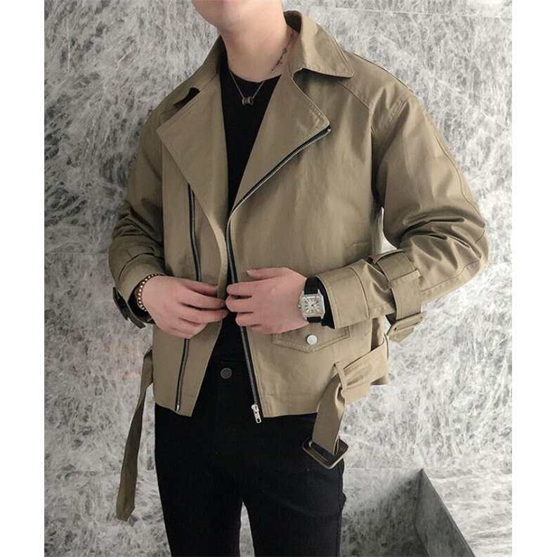 トレンチコート メンズ ライダースジャケット ミリタリージャケット ジャケット 秋服 フライトジャケ