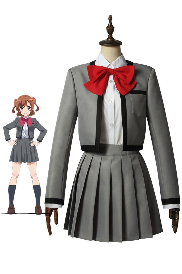 新タイプ追加 激安販売 少女歌劇 レヴュースタァライト 聖翔音楽学園 愛城華恋 神楽ひか コスプレ衣装[4178]