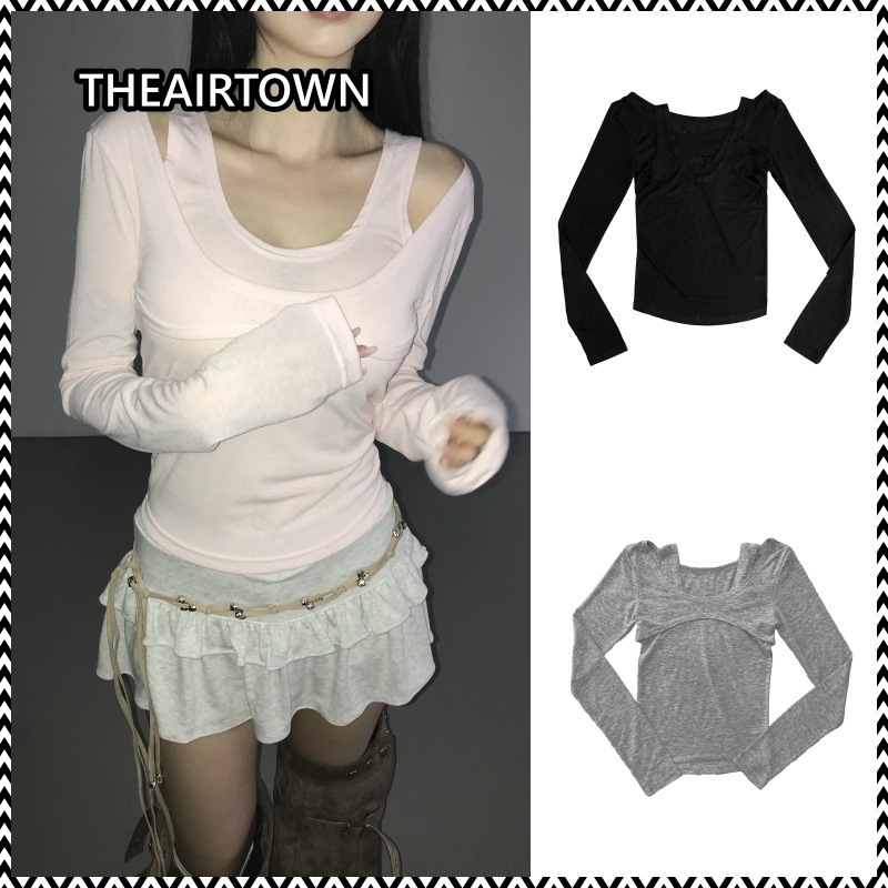 THEAIRTOWN lay slim top