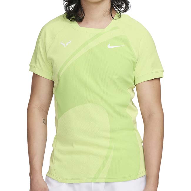 売切り終了！ラファエル・ナダル 日本サイズ ナイキ(NIKE) 2023 HO メンズ Dri-FIT ADV RAFA 半袖 ショートスリーブトップス DV2878-313 A.GxWH