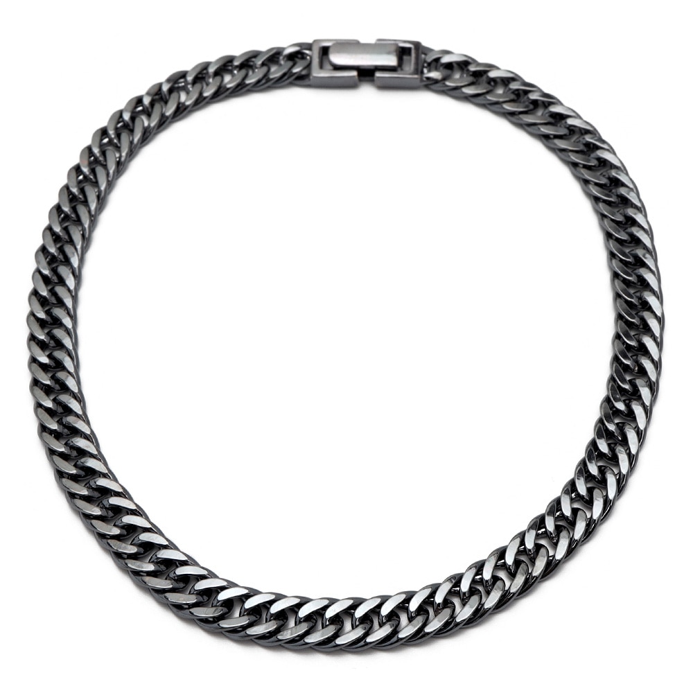 S925 ダブル喜平ブレスレット燻仕上げ [bs200]