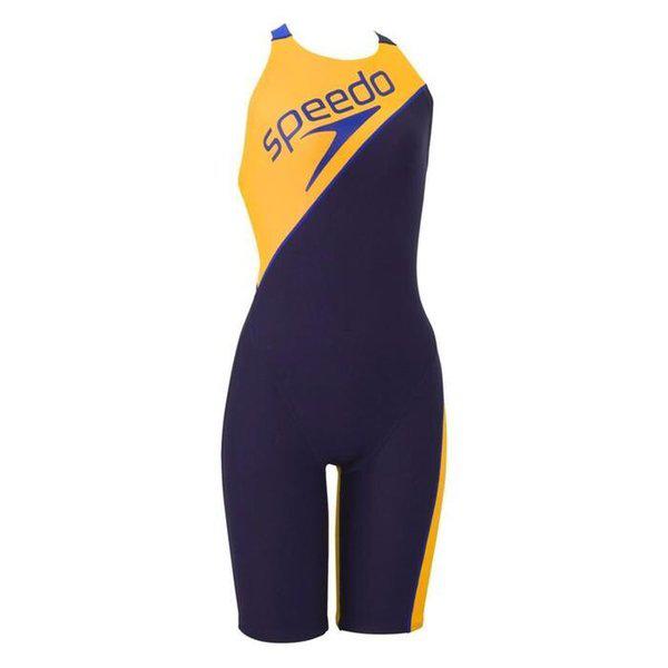 女性用丈夫な全身水着 J163160 5部丈