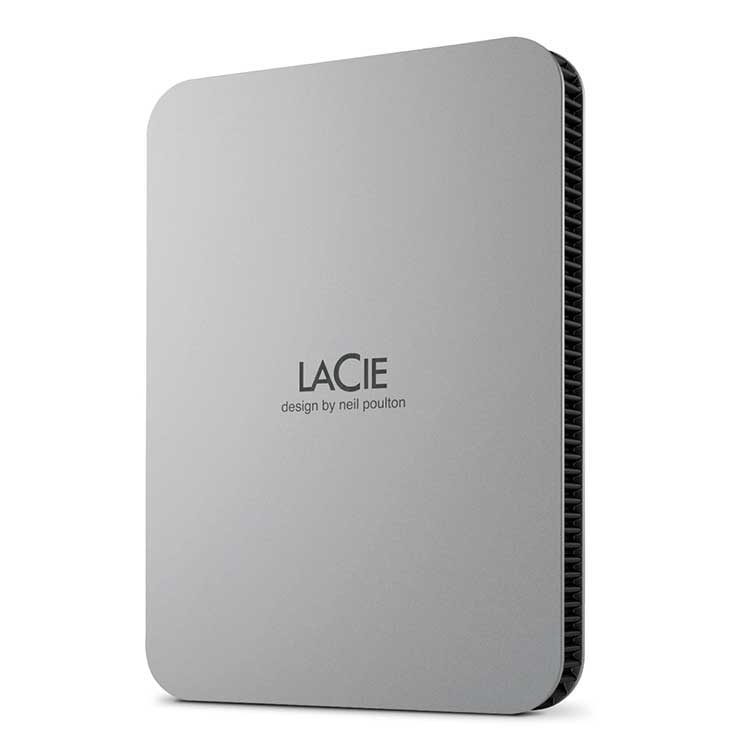LaCie 外付け HDD 2TB ポータブル Mobile Drive USB3.2 USB Type-C1 3年保証 Toolkit付属 【 Windows Mac iPad 】対応