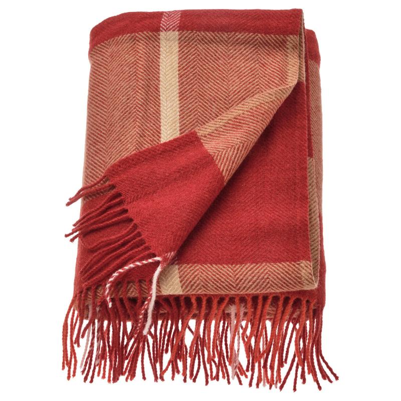 MYRULL ミールル ブランケット - レッド 130x170 cm