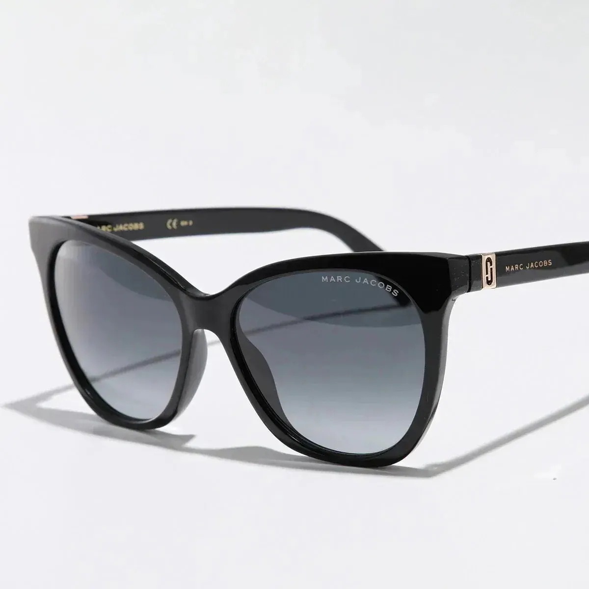 MARC JACOBS マークジェイコブス サングラス 336/S フォックス型 ウェリントン セルフレーム メガネ 眼鏡 ロゴ アイウェア 807 【ts】