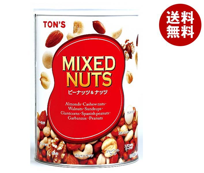 東洋ナッツ トン ミックスナッツ缶 355g缶×12個入