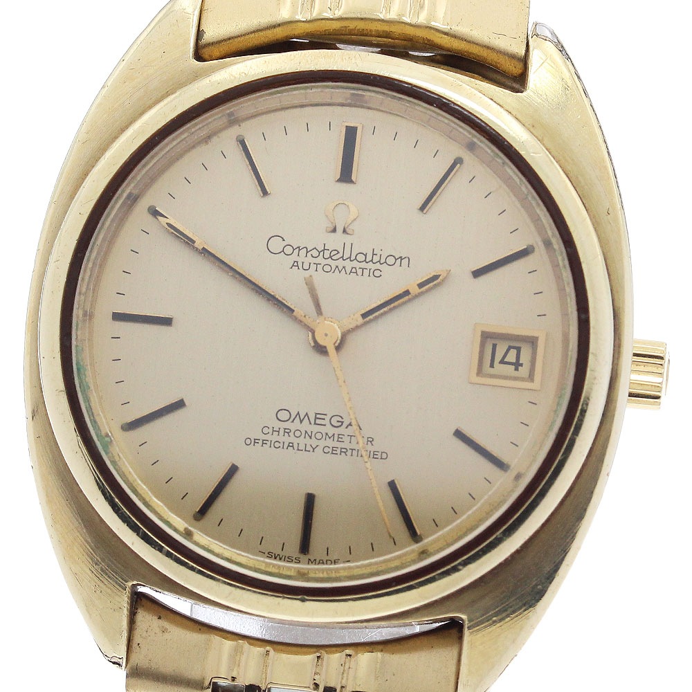 オメガ OMEGA CD168.0056 コンステレーション デイト cal.1011 自動巻き メンズ _938719【中古】