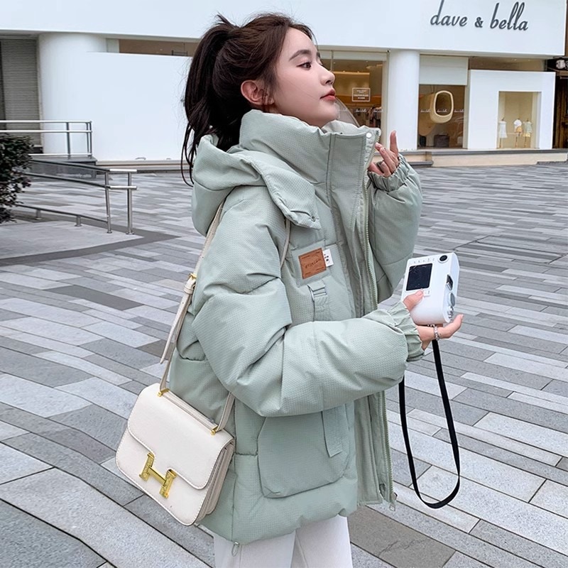 女性用高級超美品中綿ジャケットショートトップスジャケット女性用おしゃれ中綿ジャケット
