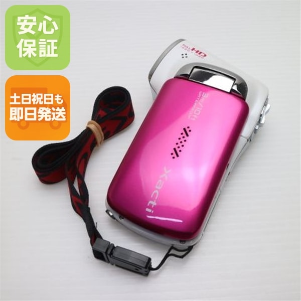 超美品 DMX-CA100 ピンク SANYO Xacti デジタルビデオカメラ 123