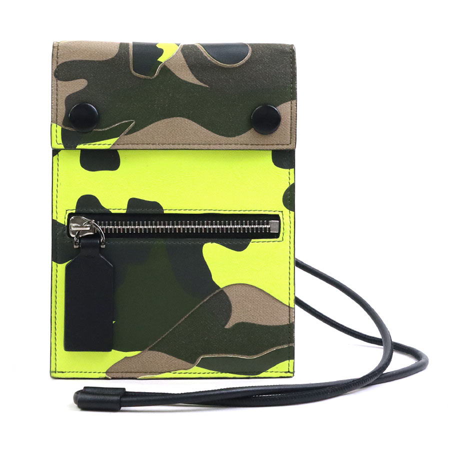 ヴァレンティノ ガラヴァーニ Valentino Garavani ポーチ ネックポーチ レザー マルチカラー メンズ h31903a 18,318円