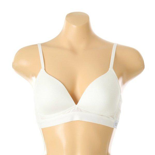 シンプルなアウトバンドノンワイヤーブラ WH Aカップ_CA(SBRD611A_C)