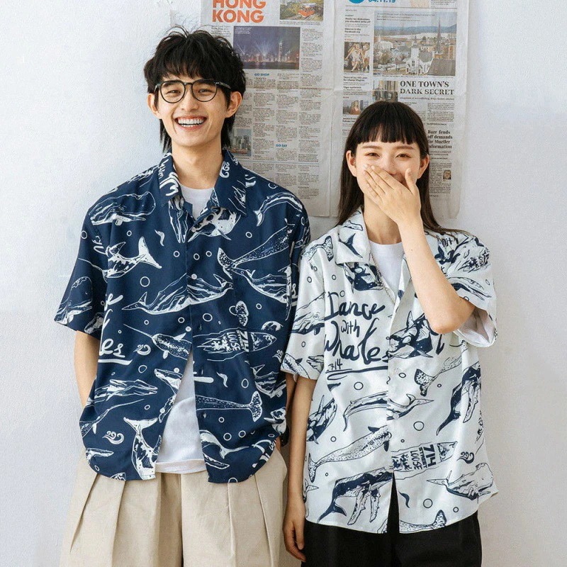 【今週だけお得】大きい 花柄 アロハシャツ メンズ 半袖シャツ レディース 開襟シャツ 夏服 カップル