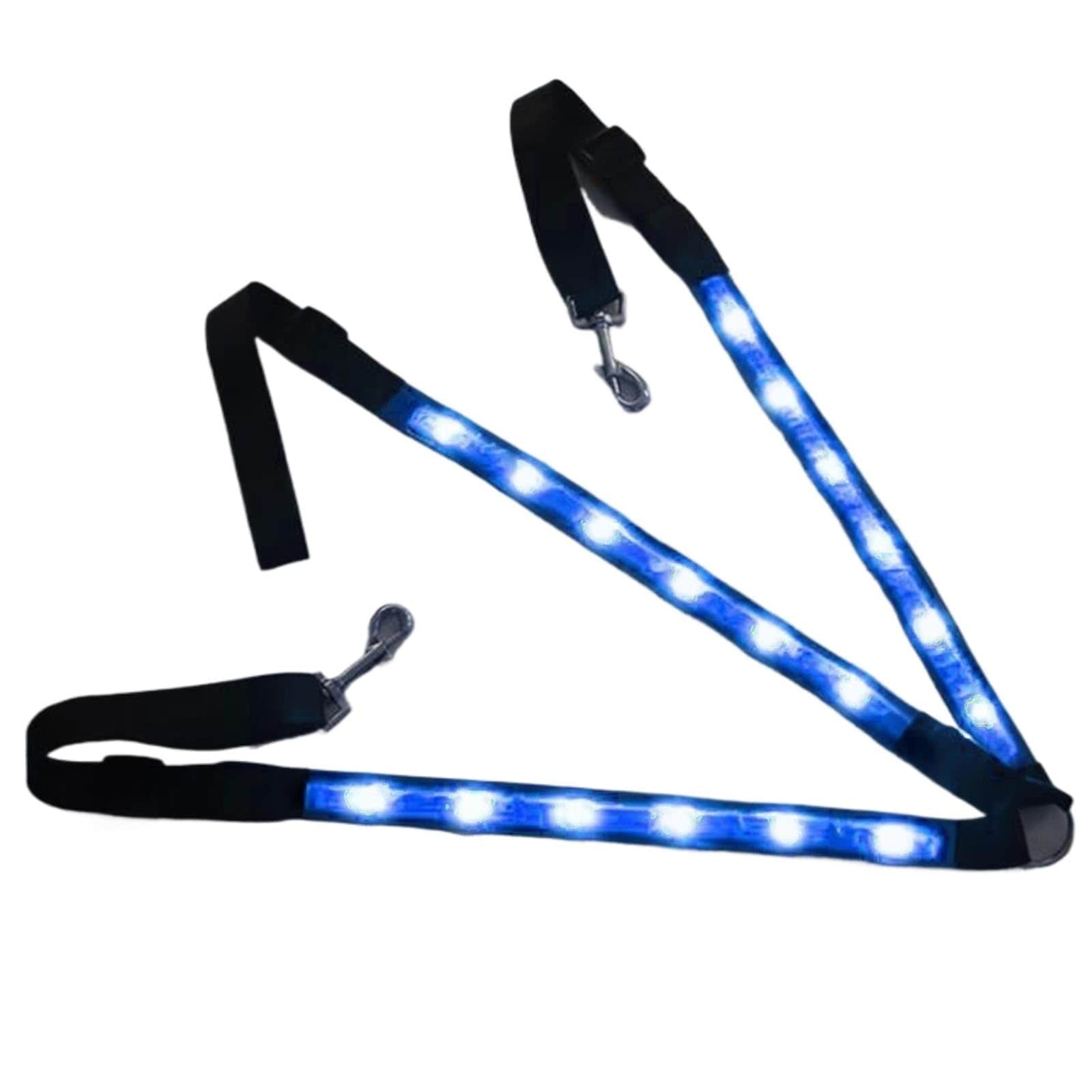 高可視反射馬胸当て - パフォーマンスを向上させる馬術用首輪(Blue)