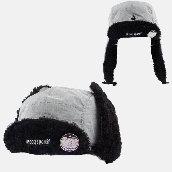 防寒パディングフリース高所帽子 QP423ACPN2 GRY