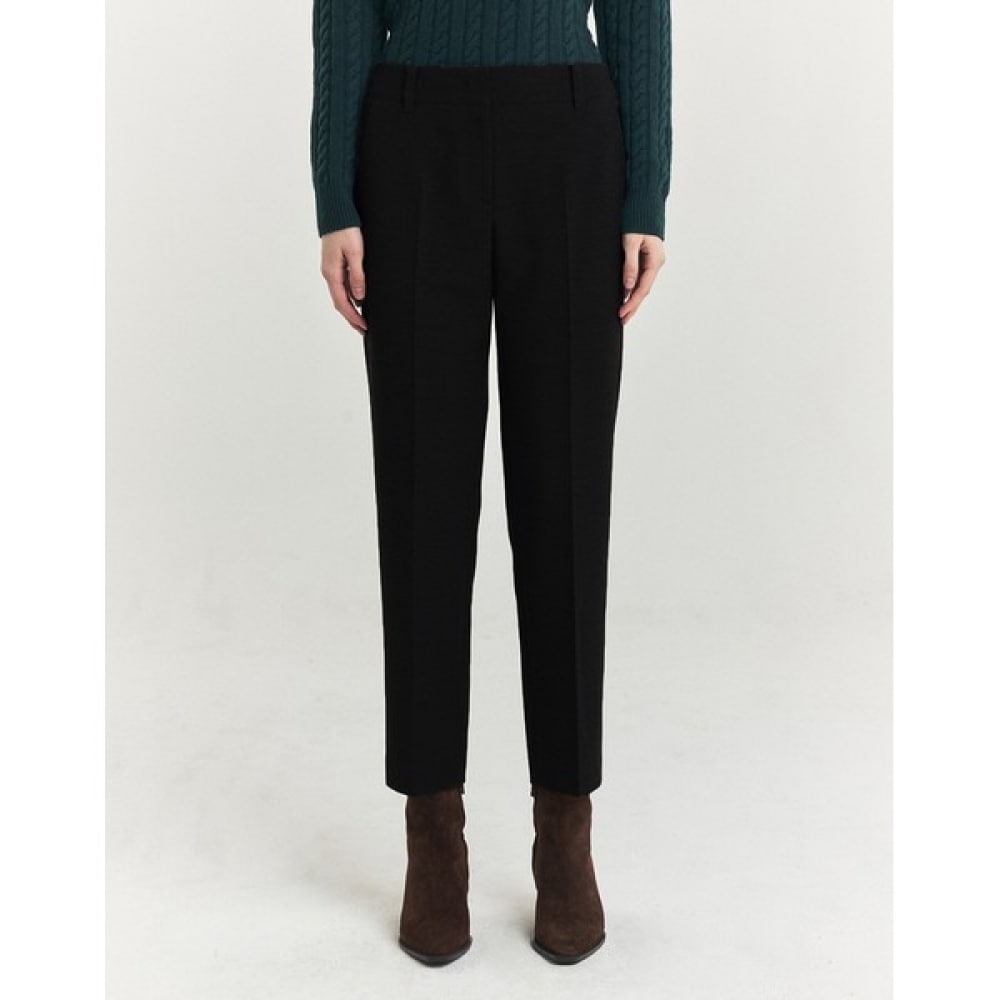 (ヘッジズレディース) 24FW エッセンシャルスリムフィット起毛パンツブラック HSPA4DC04BK