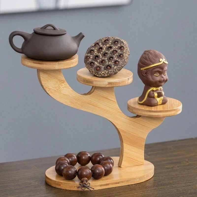 メガ割 卓上ティーカップラッオフィス用小型肉ラッティーセッディスプレイスタンティーペットオーナメン茶器収納棚福袋