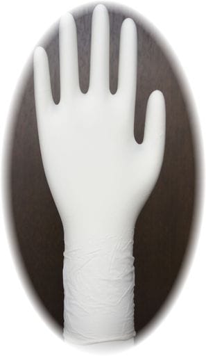 三高サプライ ニトリル手袋 クラス100 クリアグリップ ロング(半透明) GN09 100枚入り S