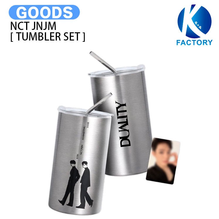 国内発送 NCT JNJM [ TUMBLER SET ] FANMEETING TOUR DUALITY MD / 公式グッズ / 予約商品