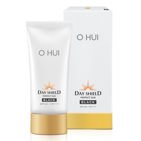 韓国コスメ premium O HUI デイシールド パーフェクト サンスクリーン ブラック SPF50+ PA++++30ml1個