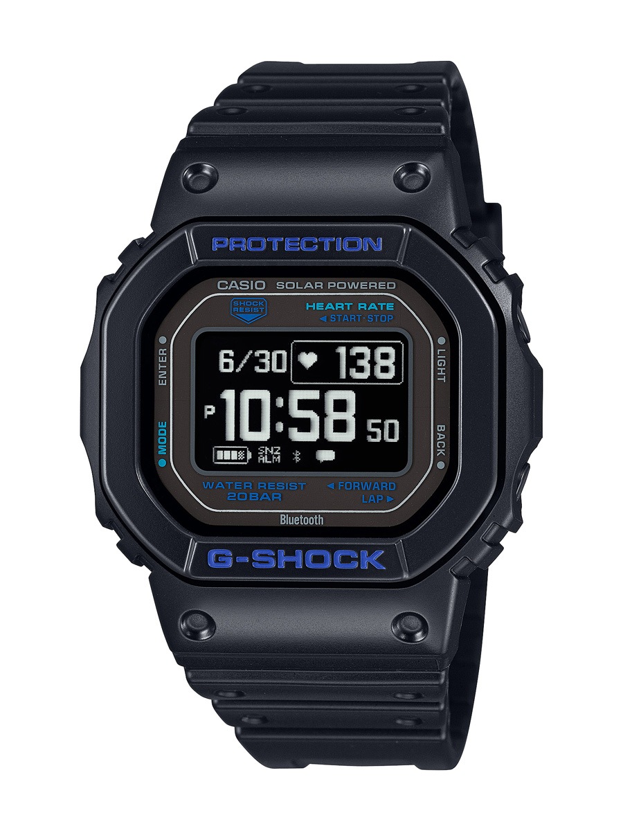 カシオ 【国内正規品】G-SHOCK（ジーショック）　G-SQUAD ソーラー　メンズタイプ DW-H5600-1A2JR