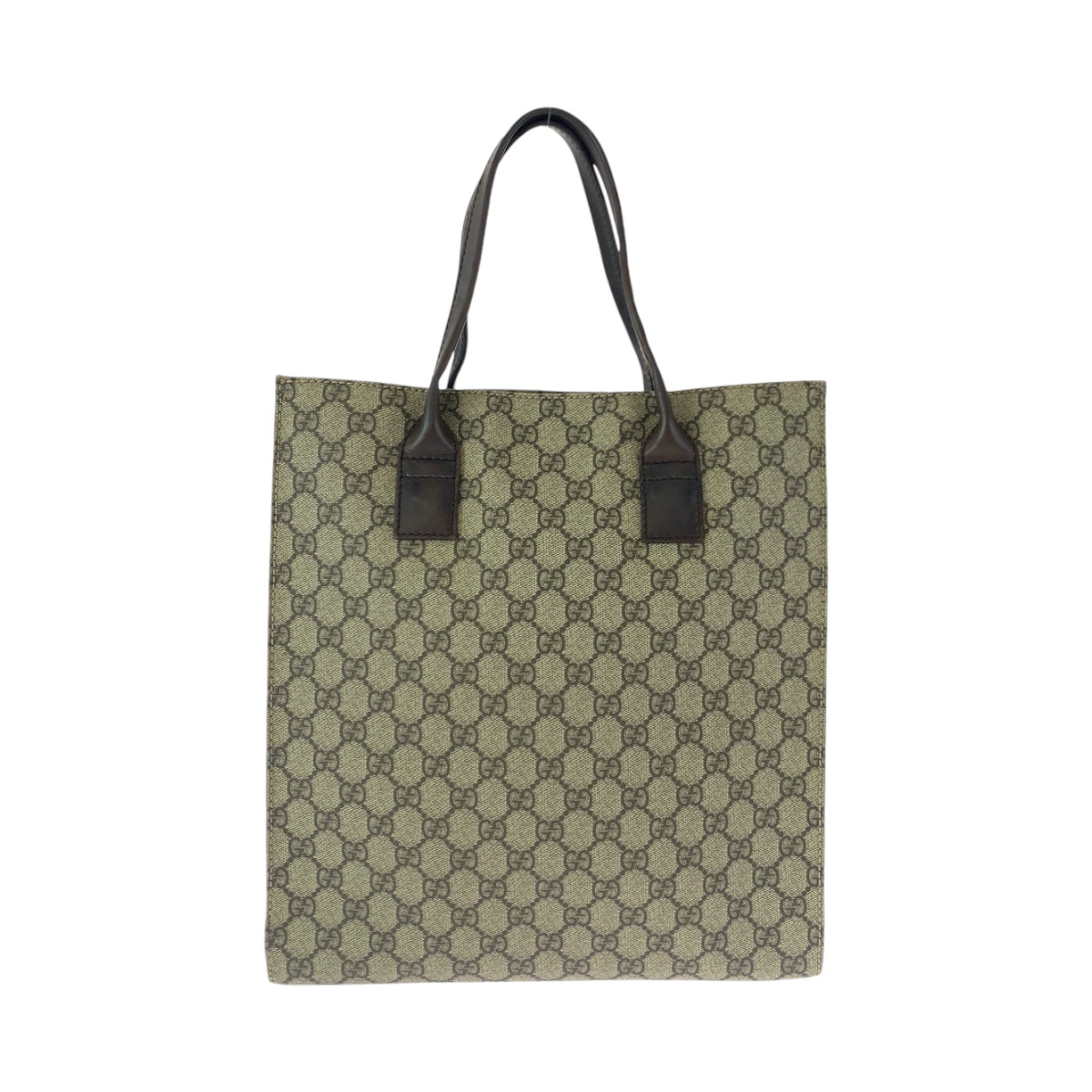 ベージュ ブラウン GGスプリームキャンバス 91249 トートバッグ ハンドバッグ レディース 410290