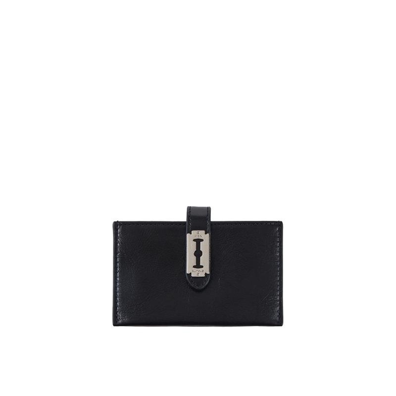 カササギソフトアコーディオンカード財布（Magpie Soft Accoridon CardWallet）ブラック_ VQB5-1CW620-1BKXX