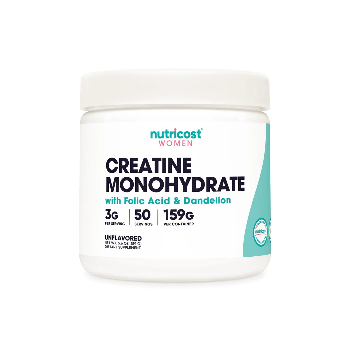 [USA] Nutricost ニュートリコスト Creatine Monohydrate for Women 無味（50サービング）