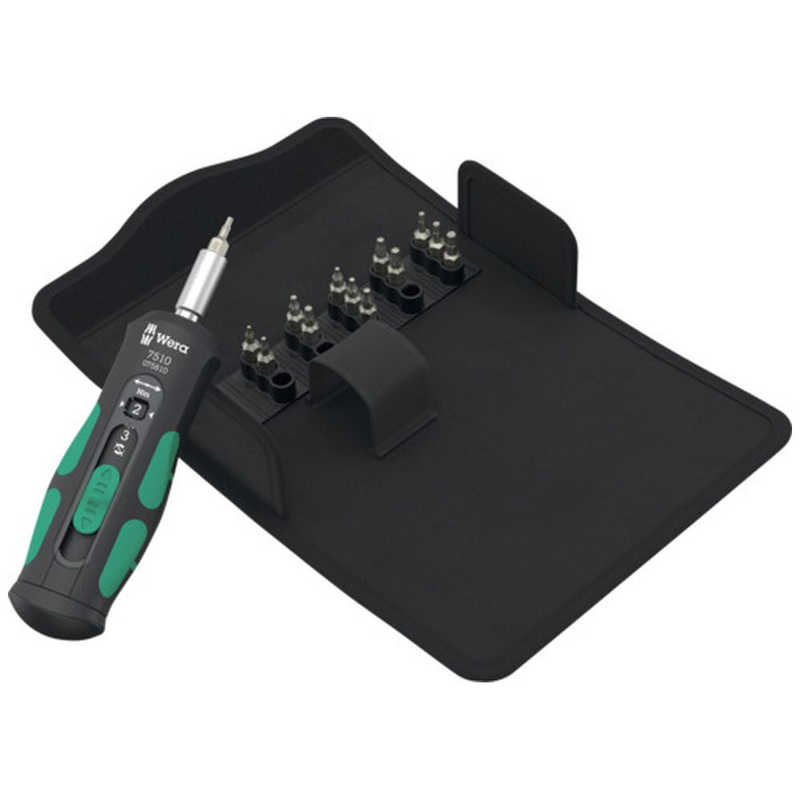 WERA社　7510/14 サシカエシキセーフ トルクドライバー スピード チョウコウチップヨウツールセット　75840