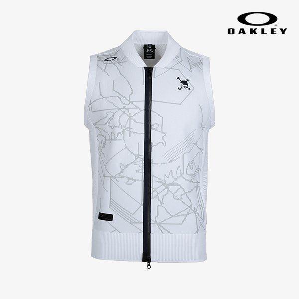 スカルラウンディングスウェットゴルフベスト 春アウター