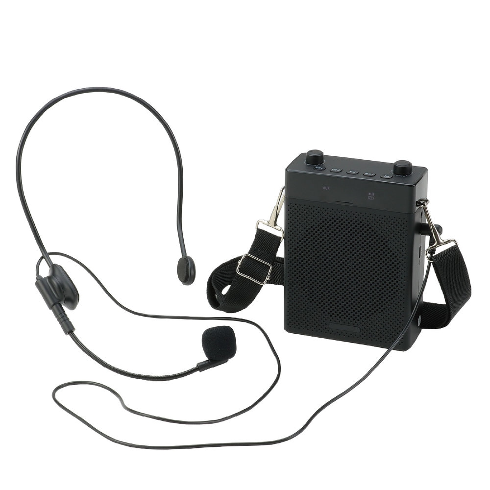 （まとめ買い）大音量ポータブル拡声器25W 92219 [x3セット]