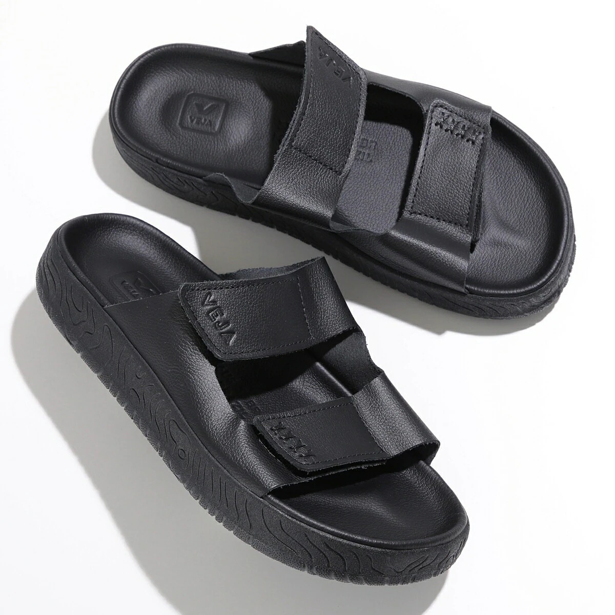 VEJA ヴェジャ スライドサンダル ETNA エトナ レディース フラット シューズ 靴 FULL-BLACK