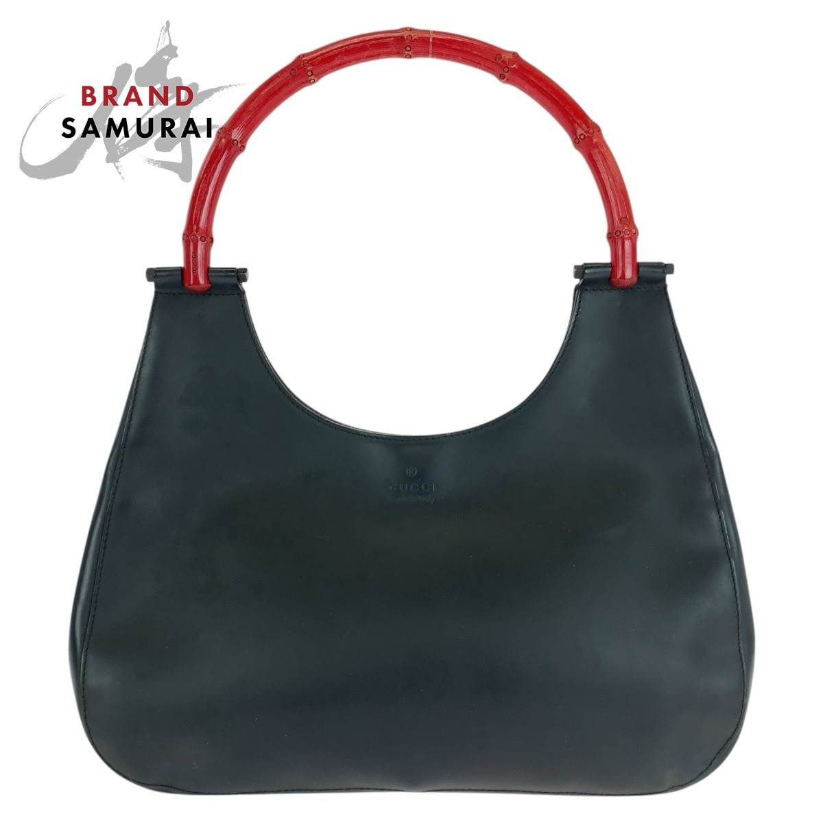 バンブー ブラック 黒 レッド シルバー金具 レザー 001 3739 ショルダーバッグ レディース 502907