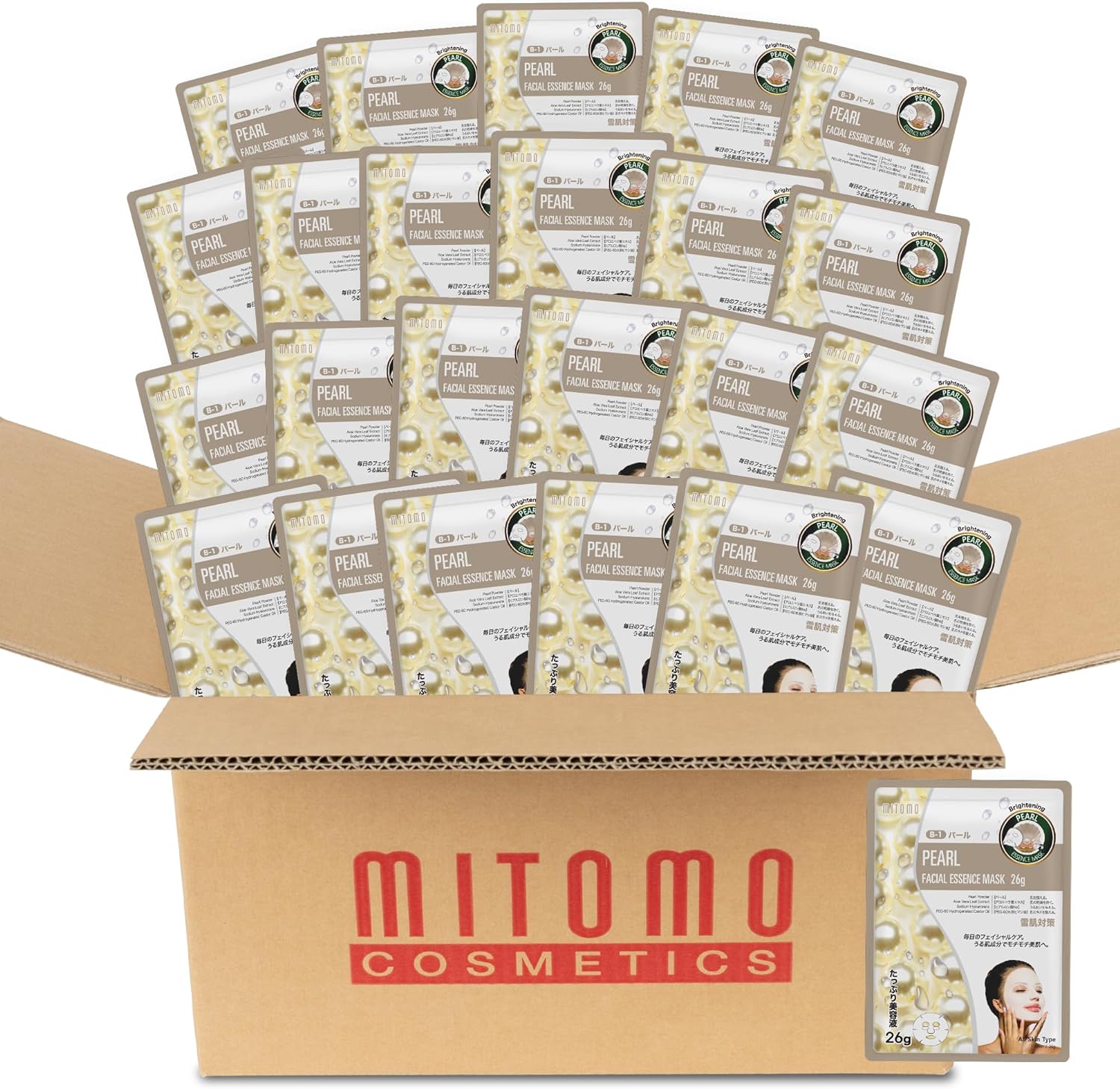 日本製 美容シートマスク/800枚x1セット＝800枚/美容液/美容 スキンケア 潤いマスクパック[MTSS00516-B-1x080]