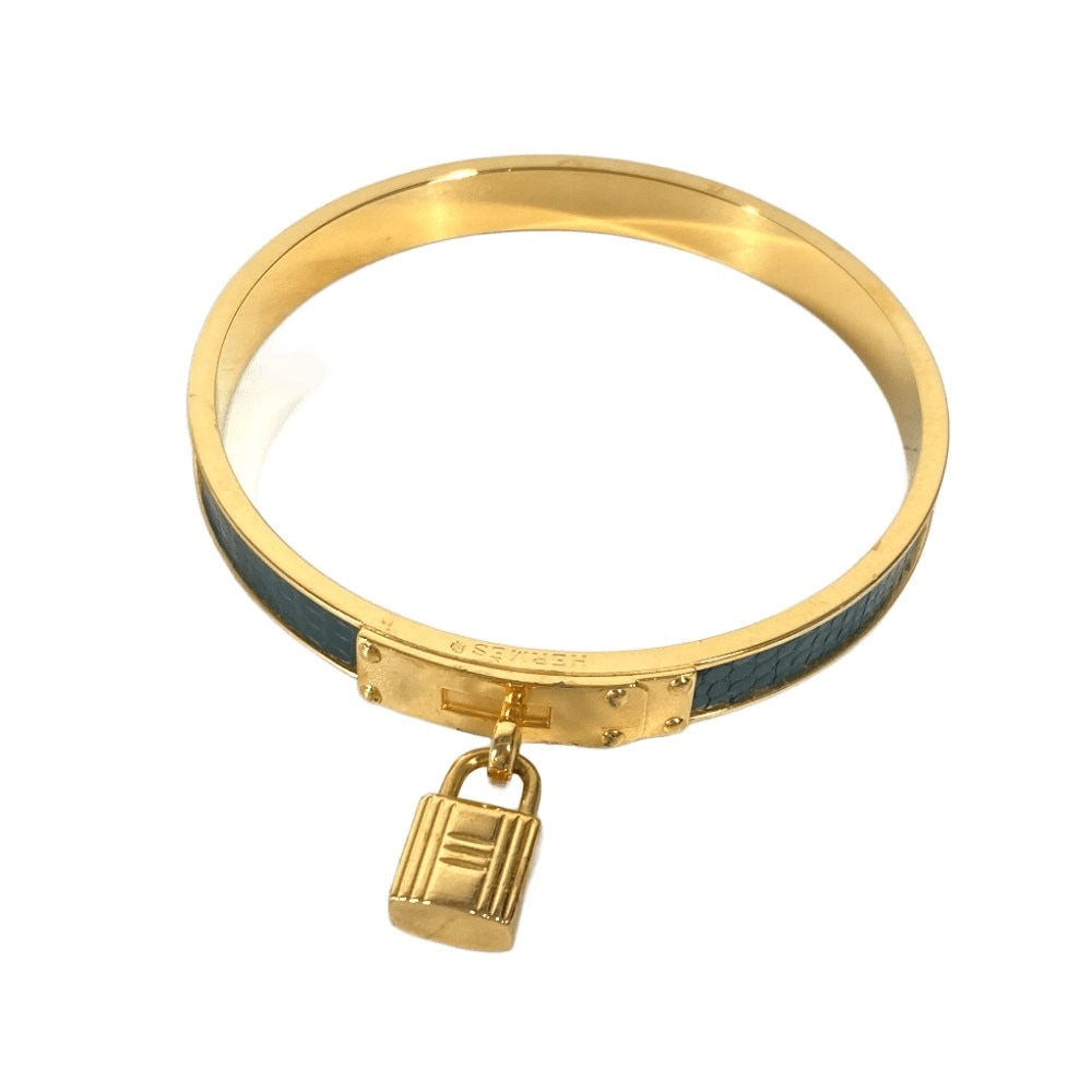 バングル ケリー ブレス ブレスレット アクセサリー パイソン グリーン