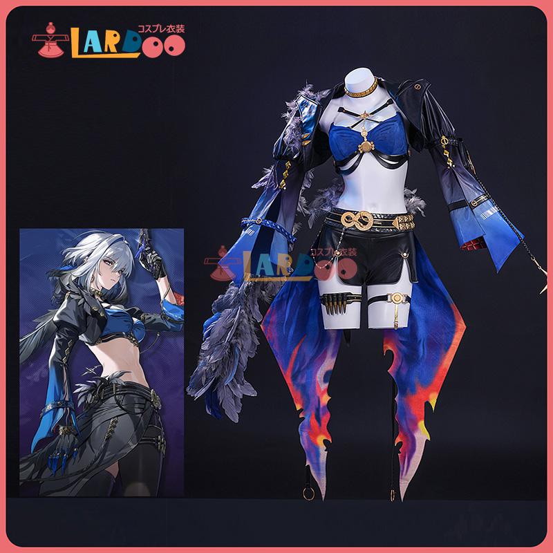 【工場直販 品質保証】 鳴潮 メイチョウ Wuthering Waves ガルブレーナ Galbrena コスチューム コスプレ衣装/ウィッグ/靴