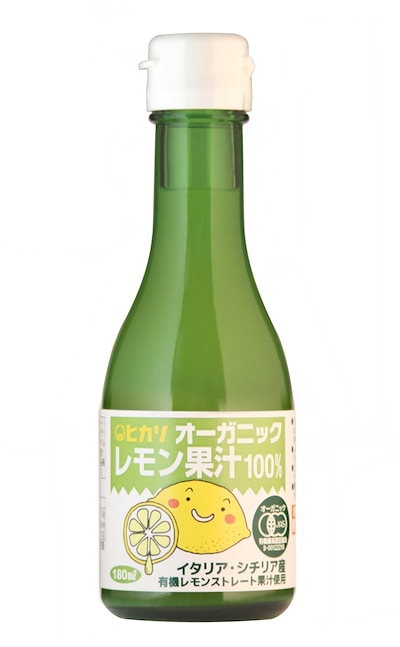 他サイト： 光食品 オーガニック レモン果汁 180mlの商品画像