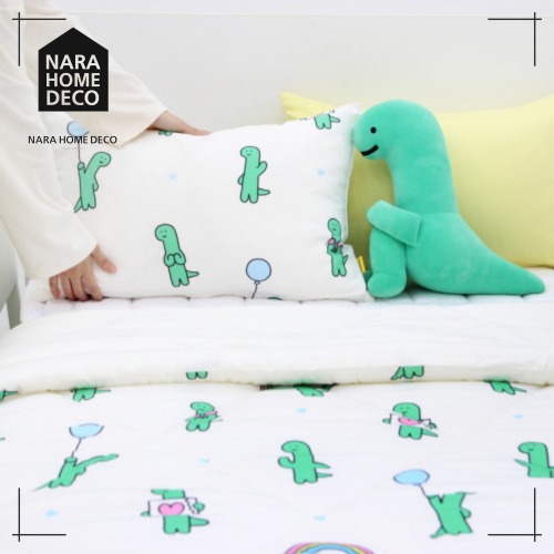 JOGUMAN 綿MODAL 薄綿布団 枕カバー 寝具セット SKY 韓国人気 かわいい 韓国インテリア