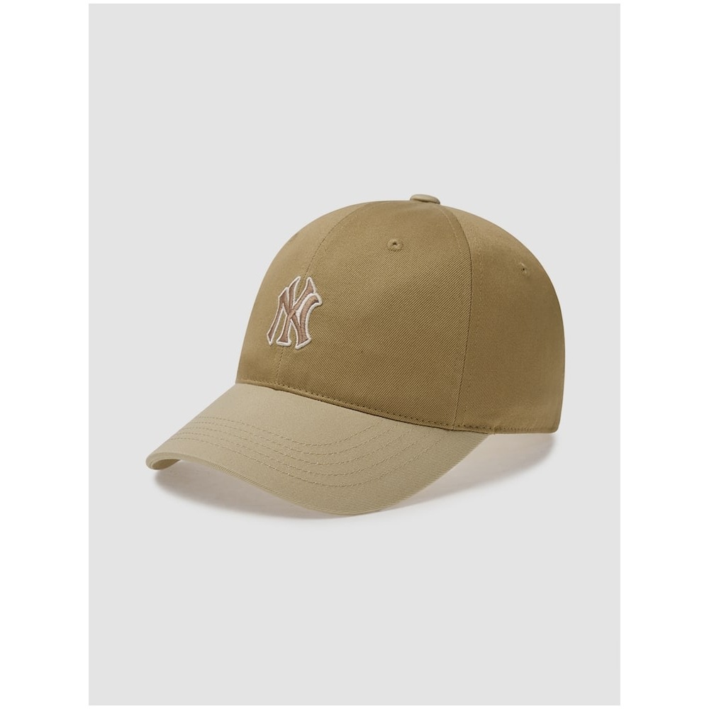 MLB バーシティワンポイントカラーアンストラクチャードボールキャップ NY (D.Beige) QHHC3ACP3404N-50BGD