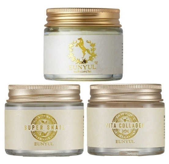 栄養クリーム3点セット（馬油/スネイル/ビタコラーゲン）