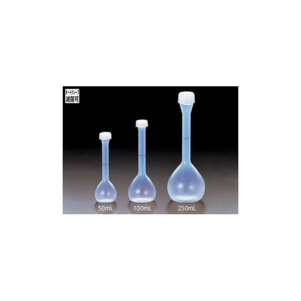 メスフラスコ カスタムA TSガラス平栓付 500mL