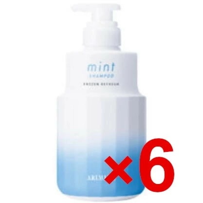 【送料無料】2023年限定／ アリミノ arimino ／ ミント　シャンプー　フローズンリフレッシュ 550ml 【6個セット】/　爽快感No.1