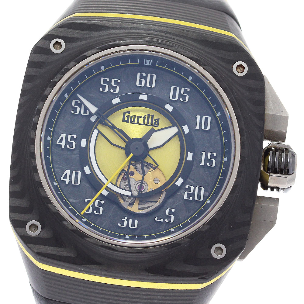 ゴリラ Gorilla LR1.0 ファストバック GT レオンレーシング 300本限定 自動巻き メンズ 箱・保証書付き_879973【中古】