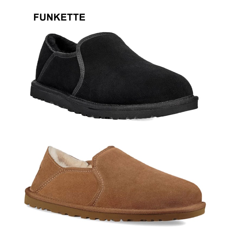 ケントン スリッポン サンダル プラットフォーム 3010 KENTON ムートン シープスキン ファー 防寒 定番 部屋 スリッパ フラット スエード メンズ レディー