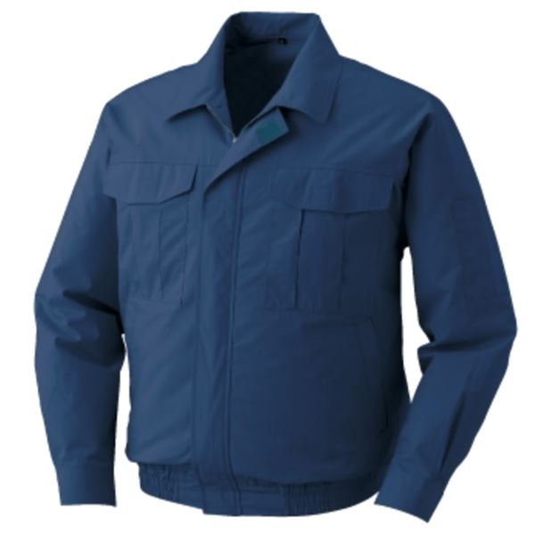 KU90550 空調服 綿薄手 服のみ ダークブルー 5L