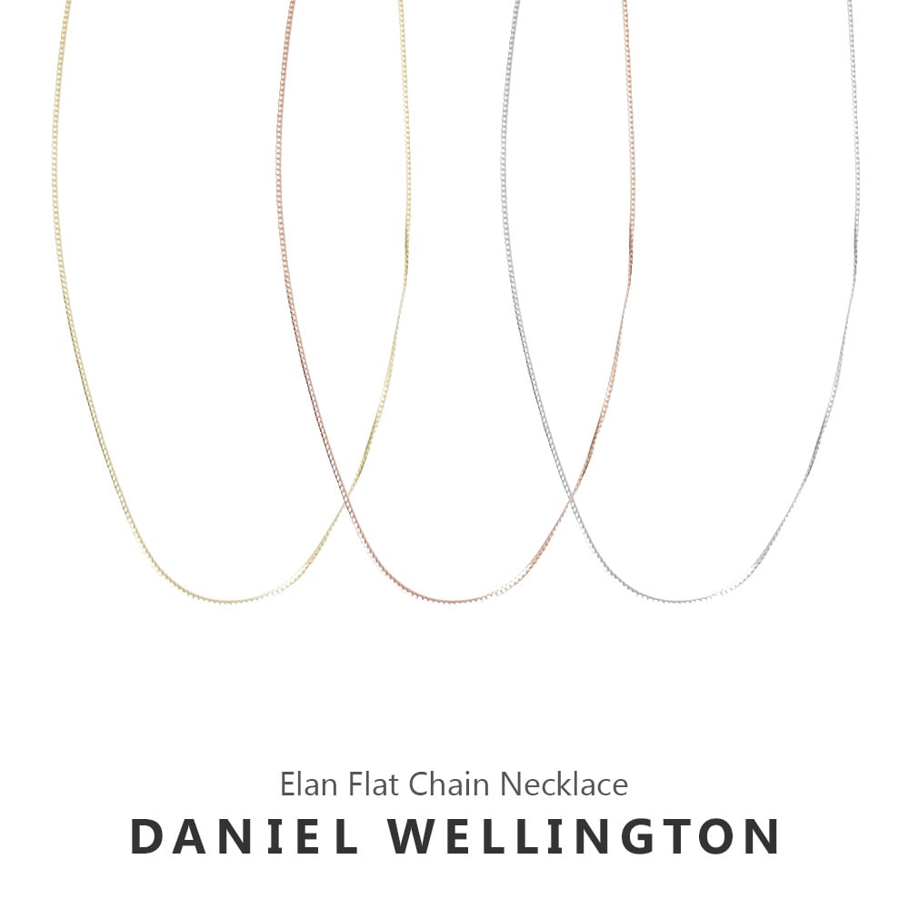 ネックレス エラン フラットチェーンネックレス レディース アクセサリー クリスタル プレゼント ロング ショート